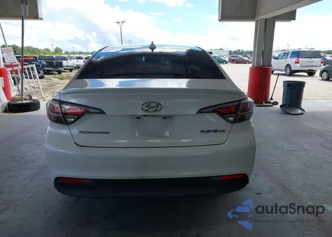 2016 Hyundai Sonata Hybrid Se z USA, uszkodzony, nr VIN KMHE24L17GA020127